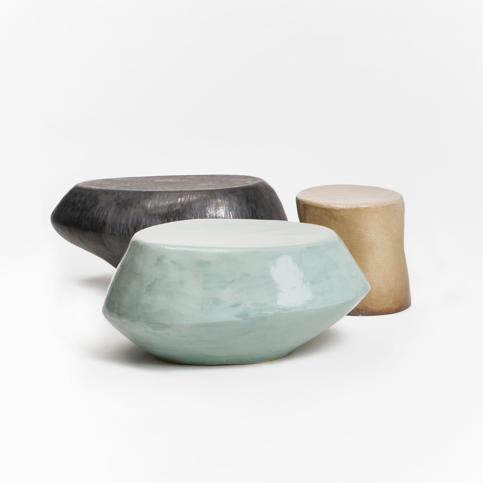 Ceramic Coffee Table Set